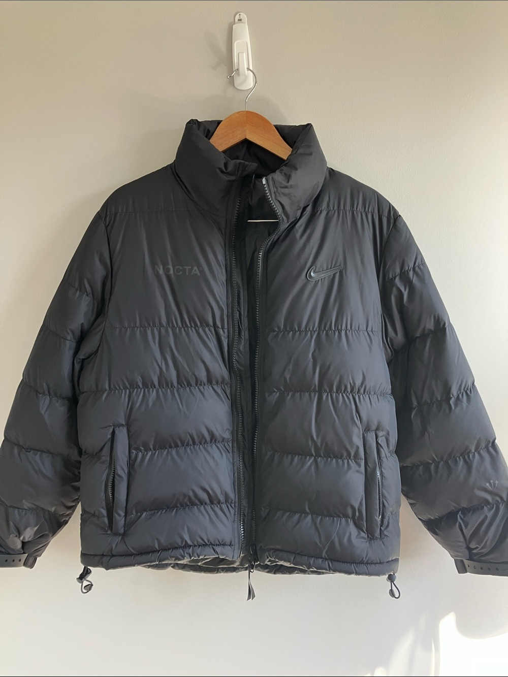 Nike NOCTA black puffer jacket size Large